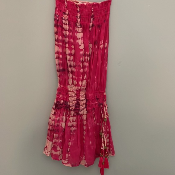 Tiare Hawai Ryden strapless mini dress sizeS/M pink - Picture 10 of 12